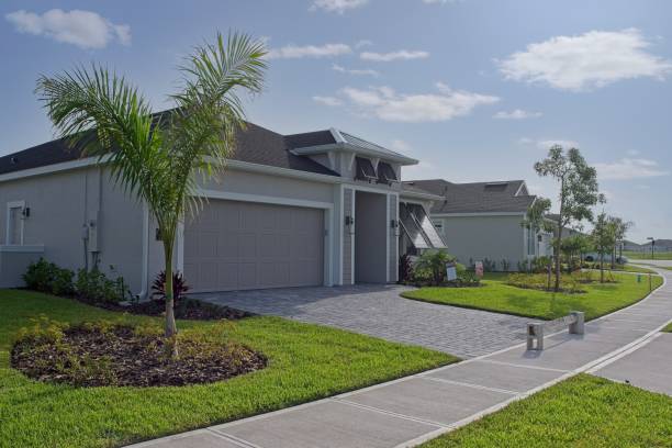 Permeable Paver Driveway in Arp, TX